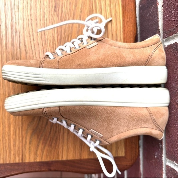 Ecco leather sneakers Extra Width - Picture 6 of 10